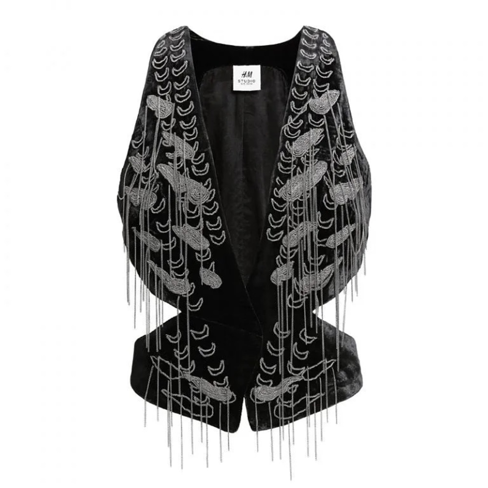 ‼️RARE‼️ H&M studio vest XS Paris fashion week